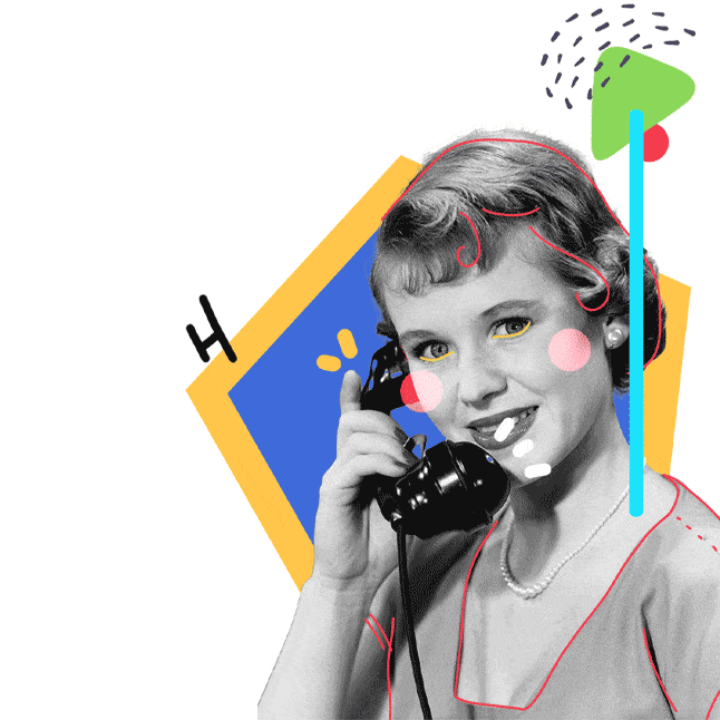 Animated image prompting users to submit a project brief